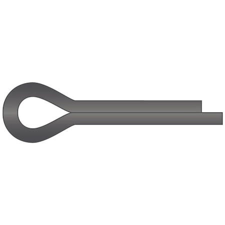 Heritage Industrial Standard Cotter Pin, 5/32 in Dia, 4 in L, Steel CPP-156-4000